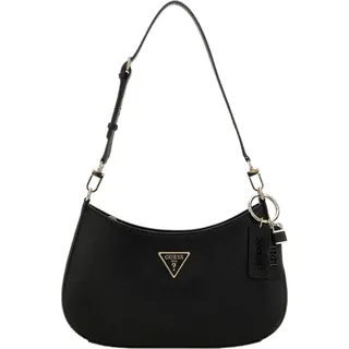 GUESS Schultertasche Noelle Top Zip Shoulder Bag ZG Umhängetaschen Schwarz