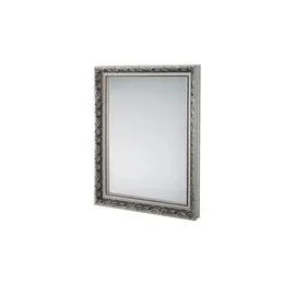 Möbel Kraft Spiegel ¦ silber ¦ Glas,Aluminium,Holzwerkstoff ¦ Maße (cm): B: 55 H: 70 T: 3.5