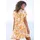 s.Oliver Blusenkleid Orange/Creme 36
