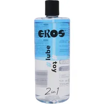 Eros 2in1#lube #toy – Gleitmittel auf Wasserbasis auch für Toys geeignet (250 ml)