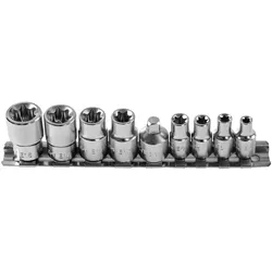 Hogert Technik Steckschlüsseleinsatz-Set HT1A884