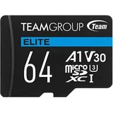 Team microSDXC 64 GB Class 10 UHS-I V30 + SD-Adapter