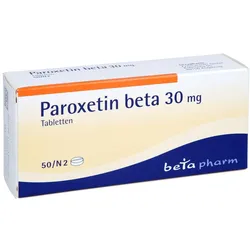 Paroxetin beta 30 mg Tabletten 50 St