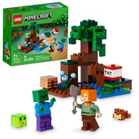 Lego Minecraft 21240 - Das Sumpfabenteuer (65 Teile)