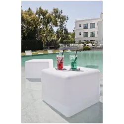 LED XL Würfel 43x43 cm CUBE steuerbar per APP