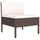 vidaXL Modell 17 Loungeset braun