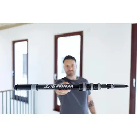 Unger Teleskopstange Ninja 3,50 m Schwarz