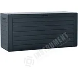 Prosperplast Auflagenbox Woodebox 280 Liter anthrazit