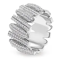 JETTE Damenring CANDY 88854055 - silber - 51