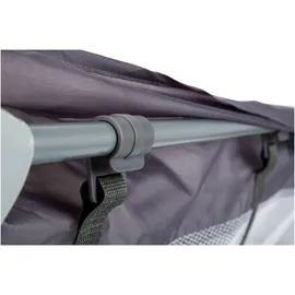 fillikid Einhang für Reisebetten 120 x 60 cm inkl. Reisetasche - Grau