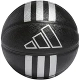 adidas Minibasketball Schwarz/Silber Metallic 3