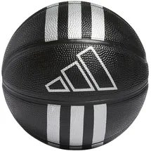 adidas Minibasketball Schwarz/Silber Metallic 3