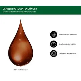 Dehner Bio Tomatendünger Flüssigdünger 1 l