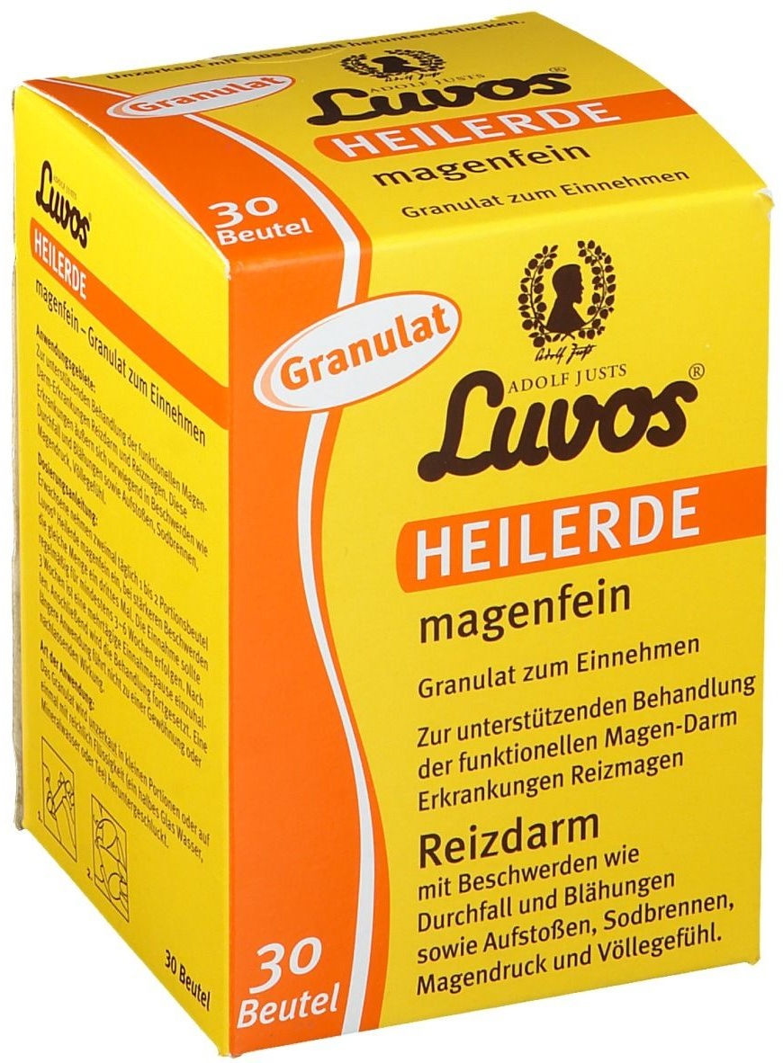 Adolf Justs Luvos® Argile medicale pour l'estomac 30x6,5 g sachet(s)