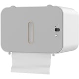 Elektrisch Toilettenpapierhalter, Automatisch Klopapierhalter Ohne Bohren, Selbstklebend Klorollenhalter, Toilettenpapierhalter (Gray)