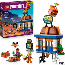 LEGO® Konstruktionsspielsteine »Durrr Burger Restaurant (77076), LEGO Fortnite«, (546 St.), Made in Europe LEGO® bunt