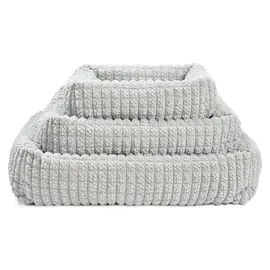 dehner lieblinge Kuschelbett Alaska, rechteckig, grau
