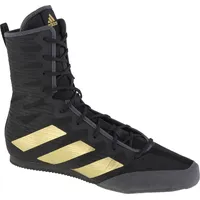 Adidas Box Hog 4 Boxschuh SCHWARZ|gold|grau 41