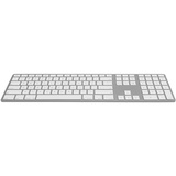 Jenimage Bluetooth Aluminium Tastatur DE silber (FK418BTSQ-DE)