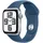 Apple Watch SE 2024 GPS 40 mm Aluminiumgehäuse Silber, Sportarmband Denim S/M