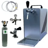 BieTal Bierzapfanlage Bierkühler Zapfanlage 30 Liter/h - SET Typ A Flach 2 Kg CO2