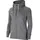 Nike Park 20 Fleece Kapuzenjacke Damen charcoal heathr/white/white S