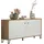 trendteam Sideboard 123 x 76 x 40 cm Artisan Eiche/Weiß