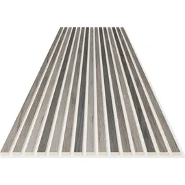 Novel Akustikpaneel Novel Eiche grau 2 St. 60 x 2,1 x 250 cm
