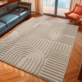 Ayyildiz Kurzflorteppich Art 1121 Beige 60 cm x 110 cm