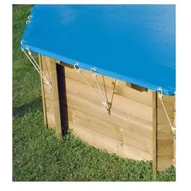 UBBINK UBBINK Sicherheitsabdeckung für Schwimmbecken 300x490 - Blau