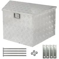Trucky Truckbox Werkzeugbox Werkzeugkiste Anhängerbox Alumium Alubox Deichselbox Montage