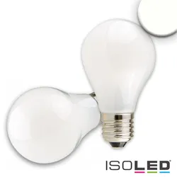 ISOLED LED Filament Birnenform A60, E27, 8W 4000K 810lm, dimmbar, milky / matt ISO-112607