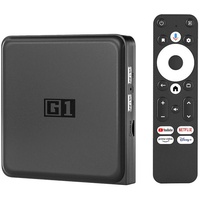 Orbsmart Streaming-Box G1 4K HDR Dolby Vision Android TV Box HDMI WIFI 6 LAN für Fernseher, (Netflix, Disney+, Prime Video, Apple TV+, Youtube, Paramount+ uvm) schwarz
