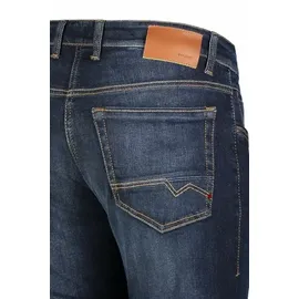 MAC Arne Pipe enge Stretch-Jeans in dark blue Waschung-W36 / L30
