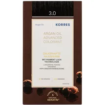 Korres Arganöl Haarcoloration 3.0 dark brown 145 ml