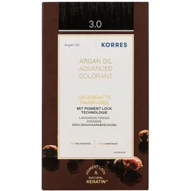 Korres Arganöl Haarcoloration 3.0 dark brown 145 ml