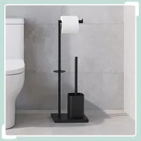 Relaxdays WC Garnitur, HBT: 67,5 x 20 x 15,5