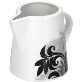 VAN WELL Milchkännchen Black Flower 22cl