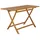 Garland® Bari Gartentisch 125 x 60 x 75 cm Braun