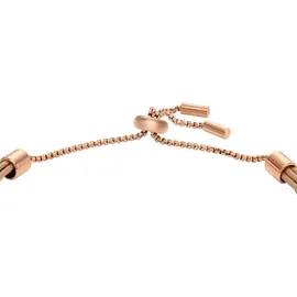 Fossil Armband All Stacked Up Leather Bracelet Brown