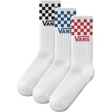 Vans Classic Check Crew Multifunktionssocken 1 Paar Blau/Grau 38,5-42