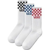 Vans Classic Check Crew Multifunktionssocken 1 Paar Blau/Grau 38,5-42