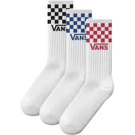 Vans Classic Check Crew Multifunktionssocken 1 Paar Blau/Grau 38,5-42