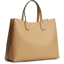 Tommy Hilfiger Icon Satchel Shopper Kunstleder Classic Khaki