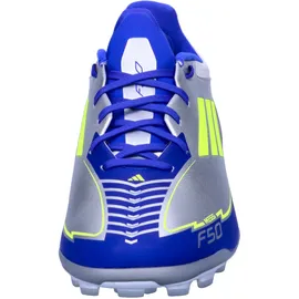 adidas F50 League Messi AG Herren Silver Met/Solar Yellow/Lucid Blue 43 1/3
