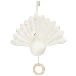Cam Cam® COPENHAGEN Musik Mobile, Pfau - Creme Weiß