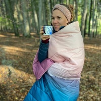 Eulalia Blankets Outdoordecke Picknickdecke Pink Mountains