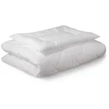 Ehrenkind Kinder-Steppbetten-Set 80 x 80 cm Weiß