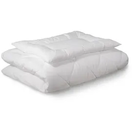 Ehrenkind Kinder-Steppbetten-Set 80 x 80 cm Weiß