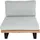 Mendler HWC-H54 Lounge-Sessel 59 x 59 x 108 cm hellbraun